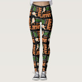 Leggings PAS DE HOCUS POCUS Christian Halloween (Devant)
