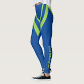 Leggings Pas Intéressé. Écart de texte vert (Gauche)