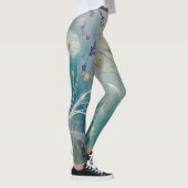 Leggings Pastel Abstrait Whispers of Nature, Grasses II (Droite)