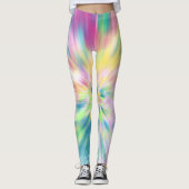 Leggings Pastel Arc-en-Ciel (Devant)