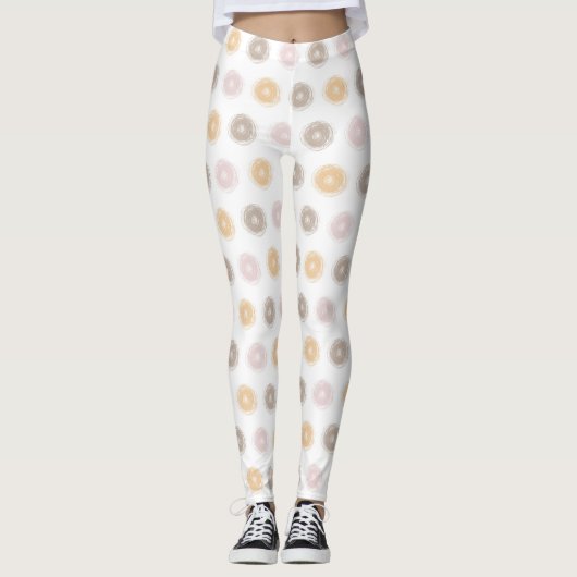 Leggings Pastel aux couleurs d'automne (Devant)