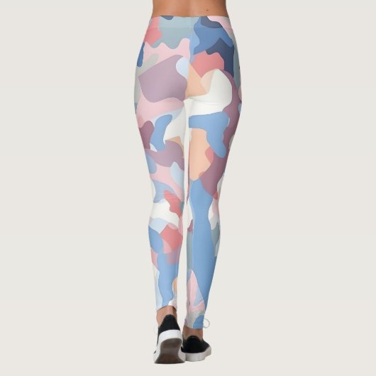 Leggings Pastel Camouflage (Dos)