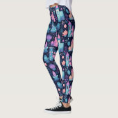 Leggings Pastel Châteaux Dreamy Fairy Tale (Gauche)