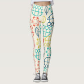 Leggings pastel de style vintage (Devant)