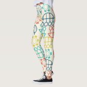 Leggings pastel de style vintage (Gauche)