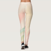 Leggings Pastel Dreams Art Abstrait (Dos)