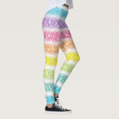 Leggings Pastel Glitter Rainbow (Droite)