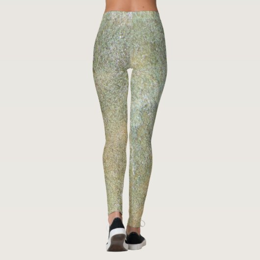 Leggings Pastel Green Cree Beige grès naturel (Dos)