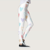 Leggings Pastel Hearts (Droite)