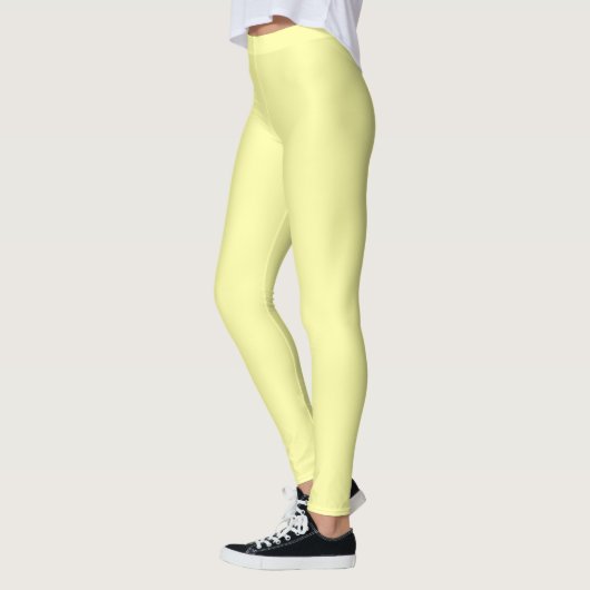 Leggings Pastel Lemon Yellow (Gauche)