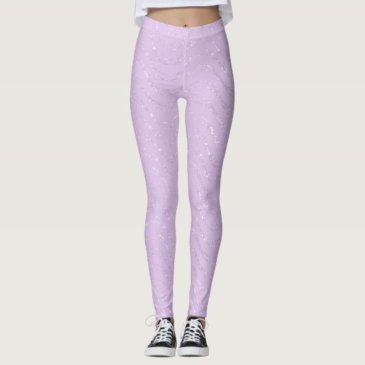 Leggings Pastel Lilac (Devant)