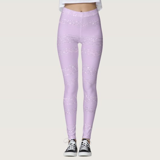 Leggings Pastel Lilac (Devant)