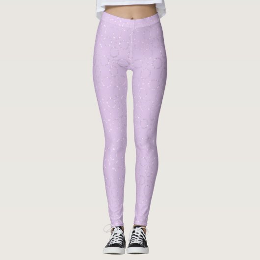 Leggings Pastel Lilac (Devant)