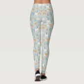 Leggings Pastel mignon Rainbow Unicorn Motif (Dos)