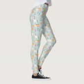 Leggings Pastel mignon Rainbow Unicorn Motif (Droite)