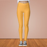Leggings Pastel Orange Solid Color<br><div class="desc">Pastel Orange Solid Color</div>