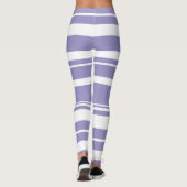 Leggings Pastel Pale Lavender Purple Art Abstrait (Dos)