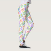 LEGGINGS PASTEL POP ART MARTINIS (Droite)