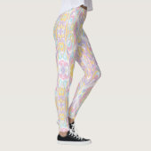 Leggings Pastel Psychedelic Pattern | Groovy Liquid Marble  (Droite)