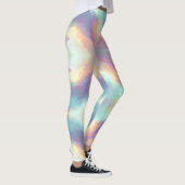 Leggings Pastel Psychedelic Pattern | Iridescent Nebula (Droite)