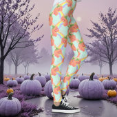 Leggings Pastel Puking Ciel Citrouille