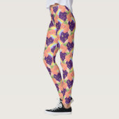 Leggings Pastel Puking Citrouille minuit (Gauche)