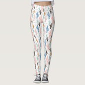 Leggings Pastel Saguaro Cactus Motif (Devant)