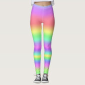 Leggings Pastel Stripes (Devant)
