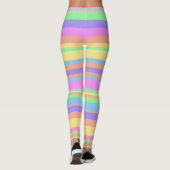 Leggings Pastel Stripes (Dos)