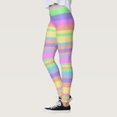 Leggings Pastel Stripes (Gauche)