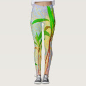 Leggings Pastel tropical (Devant)