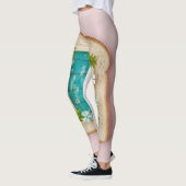 Leggings Pastel Vaporwave Pool Toast (Gauche)