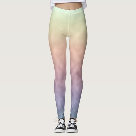 Leggings Pastels Chuchotés (Devant)