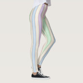 Leggings Pastels Multicolores Distressés (Droite)