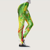 Leggings pastèque Abstraite couleur vive (Droite)