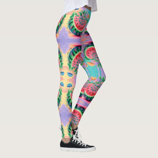 Leggings pastèque colorée (Droite)