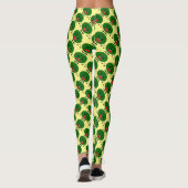 Leggings Pastèque en colère par Kenneth Yoncich (Dos)