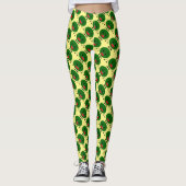 Leggings Pastèque en colère par Kenneth Yoncich (Devant)