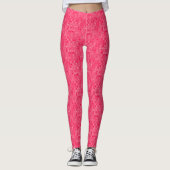 Leggings pastèque points roses (Devant)
