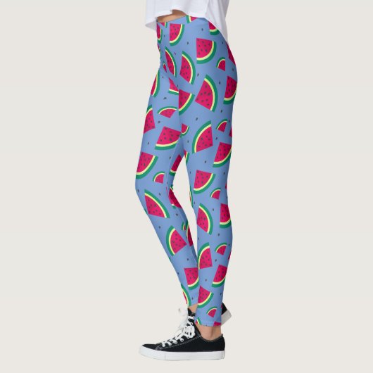 Leggings Pastèque pourpre (Gauche)