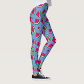 Leggings Pastèque pourpre (Droite)