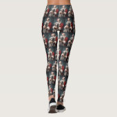 Leggings Pasteur anatolien avec Noël du Père Noël (Dos)