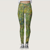 Leggings Pasture en fleurs par Vincent van Gogh (Devant)