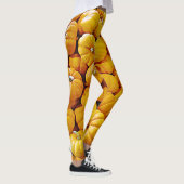 Leggings Patch Citrouille Halloween Automne (Droite)