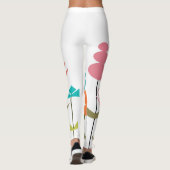 Leggings Patch de fleurs (Dos)