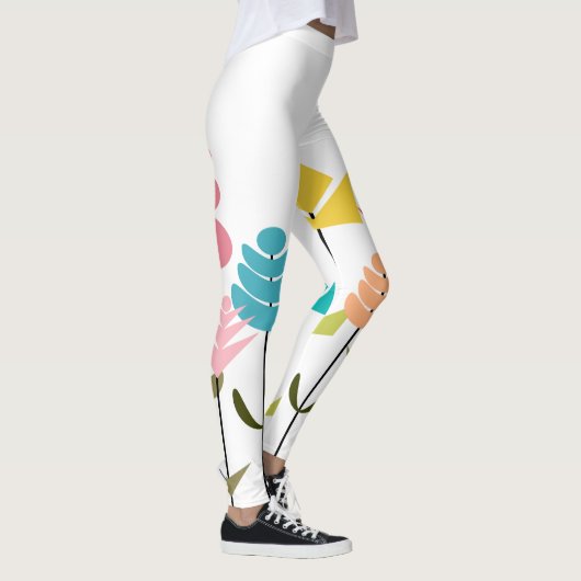 Leggings Patch de fleurs (Droite)