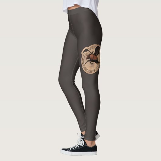 Leggings Patch Flying Moose Aviation (Gauche)