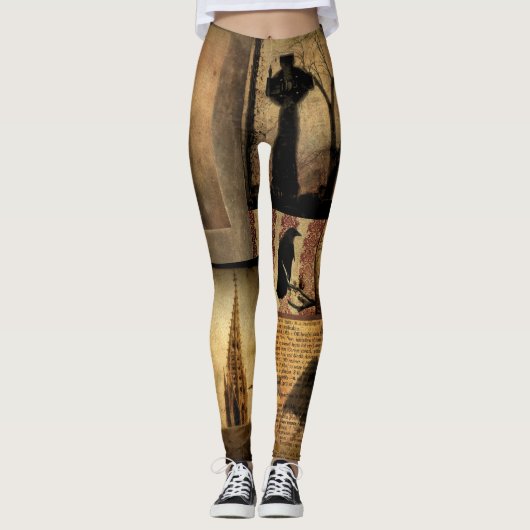 Leggings Patches gothiques (Devant)