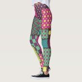 Leggings Patchwork : Arrière - plan Motif divers (Gauche)