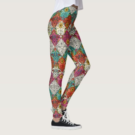 Leggings patchwork aziza (Droite)